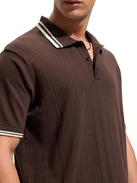 Men's Brown color T-Shirt