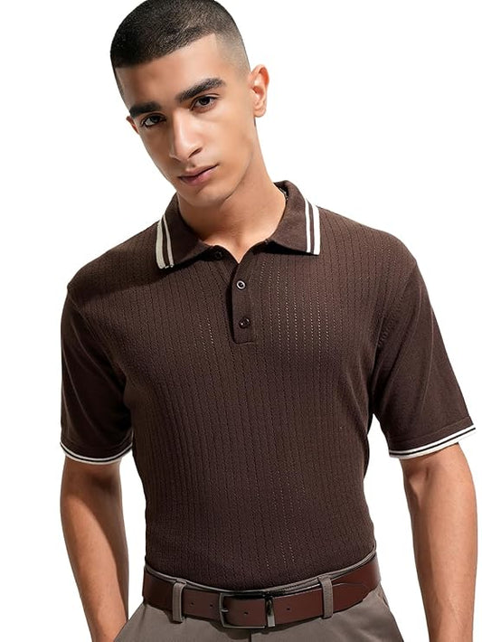 Men's Brown color T-Shirt