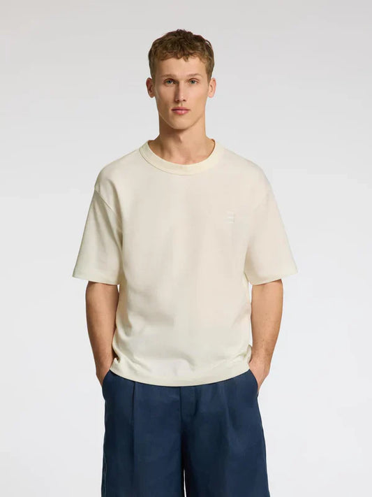 Beige Relaxed Fit T-shirt